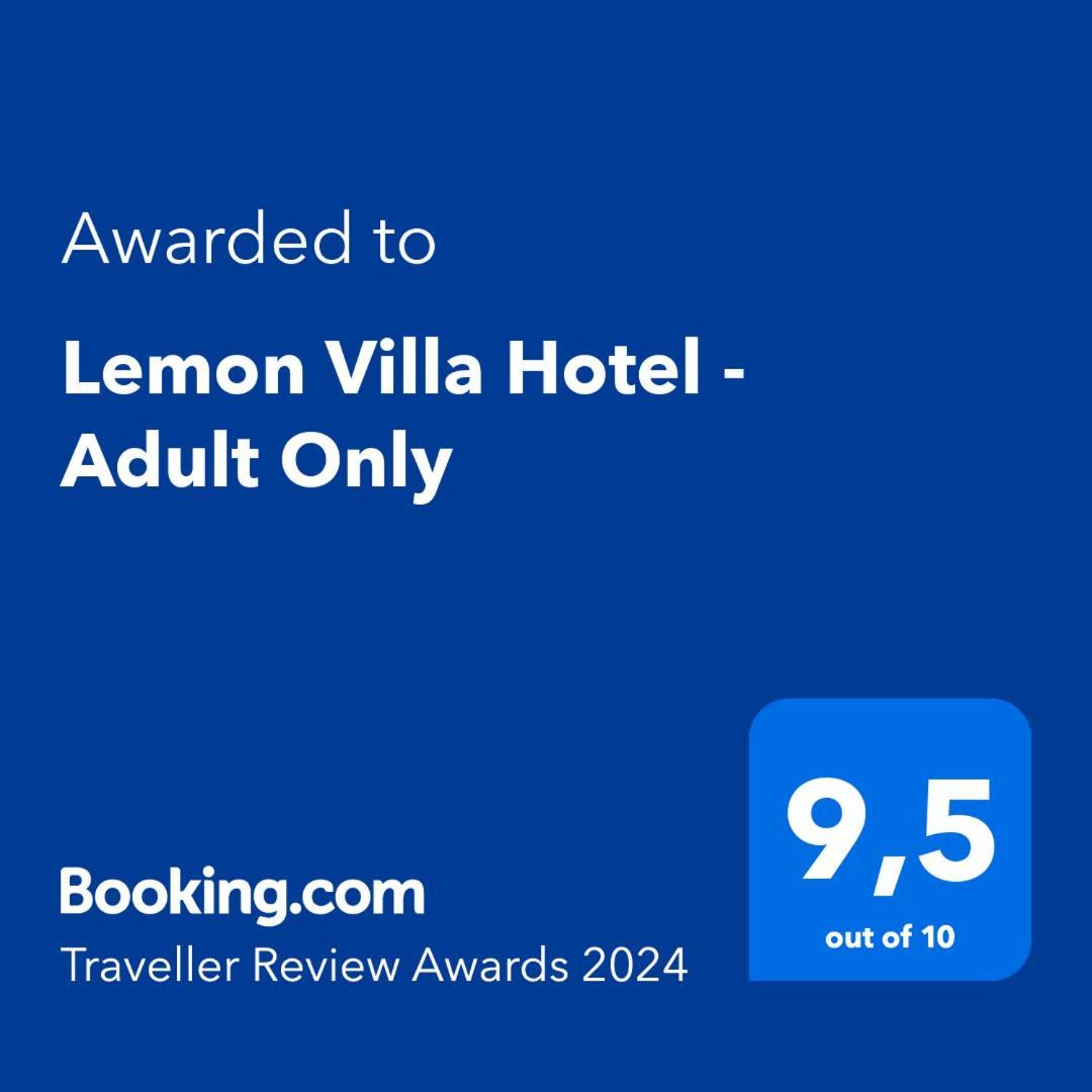 Lemon Villa Hotel - Adult Only Alanya Luaran gambar